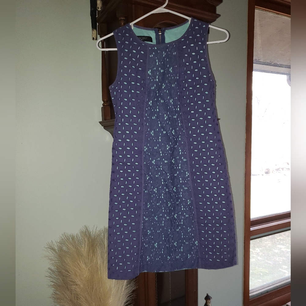Nine West blue dress size 2